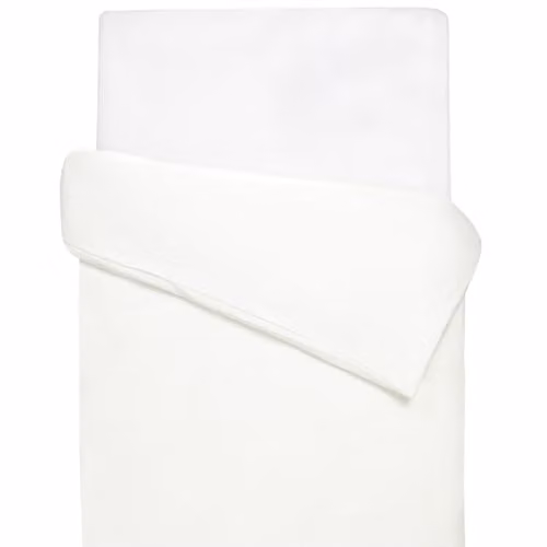 Funda nórdica reversible para bebé Sevira Kids de gasa de algodón transpirable en colores gris, beige o blanco