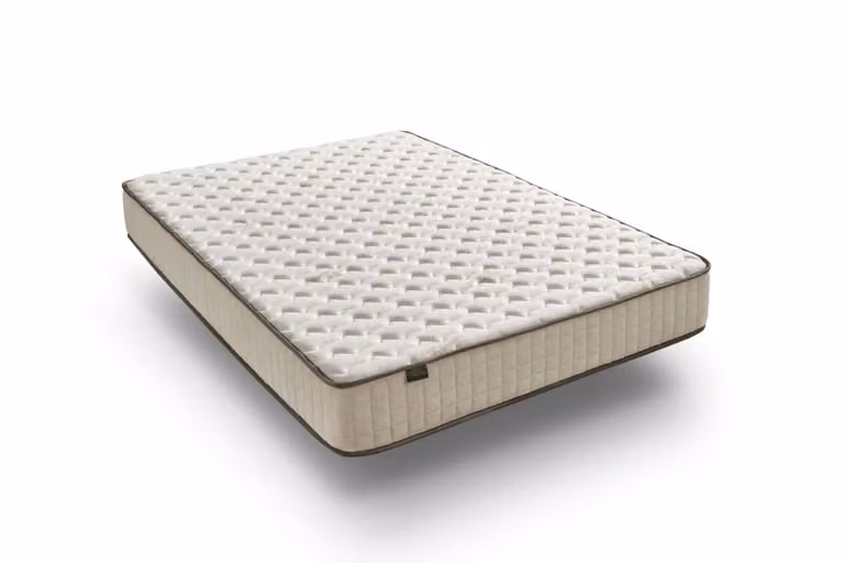 Colchón de viscoelástica con gel Ikon Sleep, color blanco, An/P: 80 x 180 cm