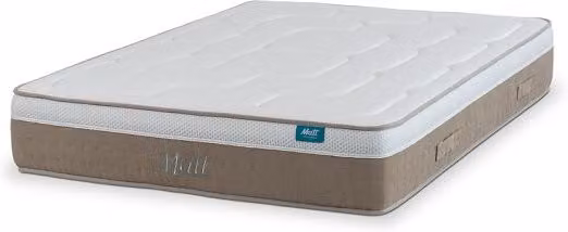 Colchón Nature Cloud Cotton de Leafsleep en color blanco, An/P/Al: 190 x 90 cm