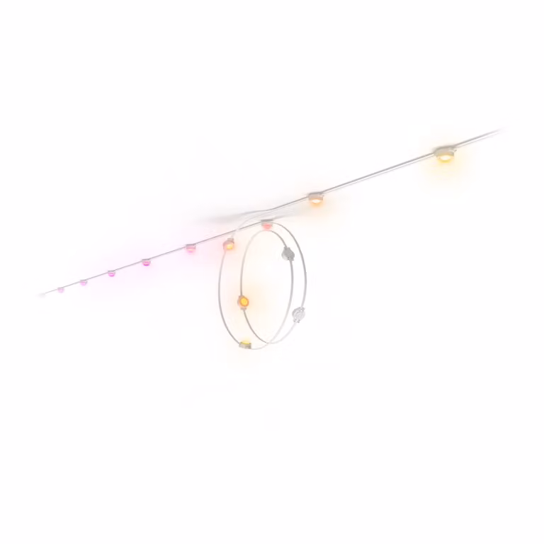 Philips Hue White & Color Ambiance Festavia Guirnalda LED Multicolor de 18 m con 32 bombillas IP65