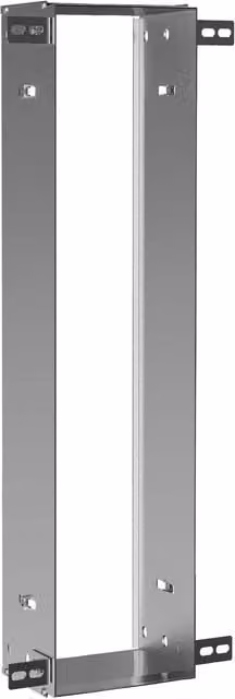 Marco de montaje Emco Asis para módulos de 1584 mm en blanco y plata para instalación empotrada