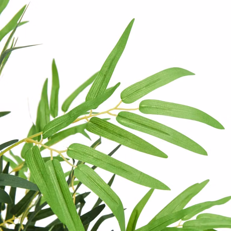 Árbol de bambú artificial verde vidaXL con 500 hojas, Altura: 80 cm