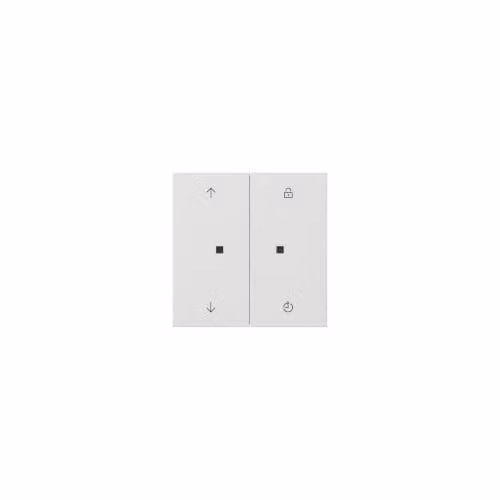 Interruptor de superficie Gira System 3000 Memory en color blanco brillante