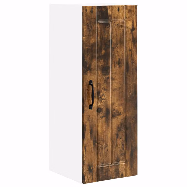 Armario de pared para cocina vidaXL LUCCA en madera color marrón con puertas batientes An/P/Al: 30 x 31 x 80 cm
