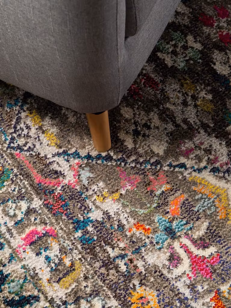 Alfombra multicolor de estilo patchwork Benuta, rectangular, An/P: 200 x 290 cm