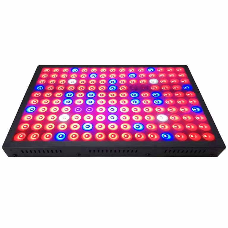 Pantalla LED de espectro completo LEDBOX de 120W para el crecimiento de plantas en blanco y negro