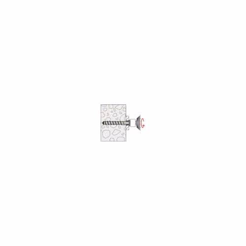 Fischer Tornillo para hormigón FBS II 8 x 170 mm, color plata, con sistema de autorroscado y estrella TX, pack de 50 unidades