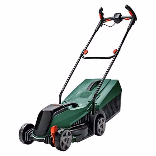 Cortacésped a batería Bosch CityMower 18V-32 color verde sin batería ni cargador