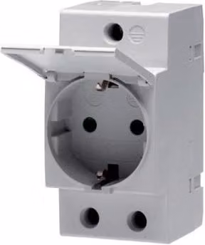 Caja de salida para enchufe de montaje en superficie ABB M1175c color blanco