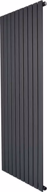 Radiador de acero de columna única Monster Shop en gris antracita, 1568 W, An/Al: 160 x 70 cm
